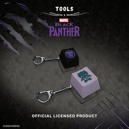 MKB Marvel Black Panther Mechanical Switch Keychain