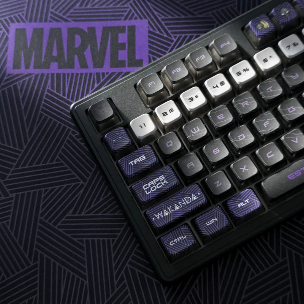 MKB Marvel Black Panther GMK75/GMK80 Full Build Keyboard