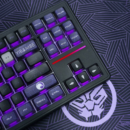 MKB Marvel Black Panther GMK75/GMK80 Full Build Keyboard