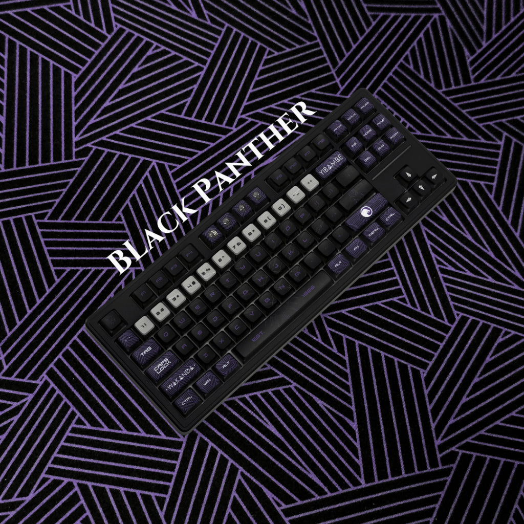 MKB Marvel Black Panther GMK75/GMK80 Full Build Keyboard