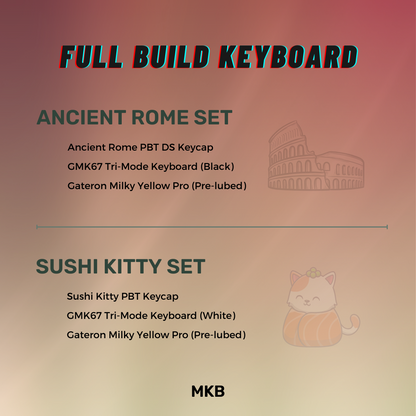 GMK67 Ancient Rome (Full Build)