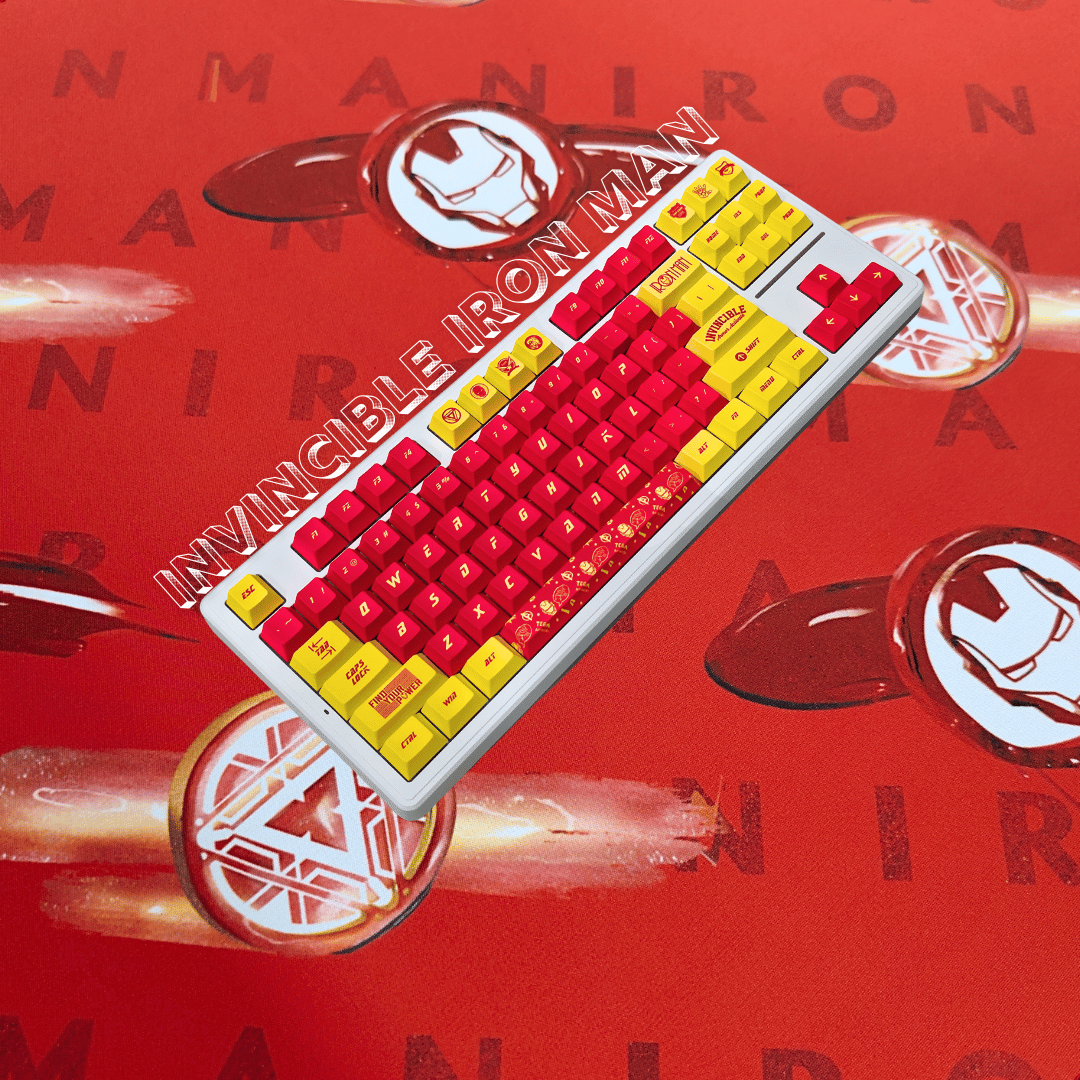 MKB Marvel Iron Man Keycap Set