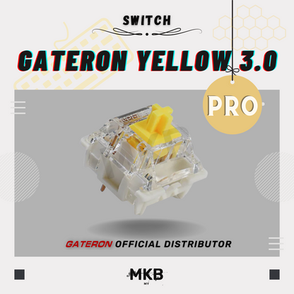 Gateron G PRO 3.0 Yellow