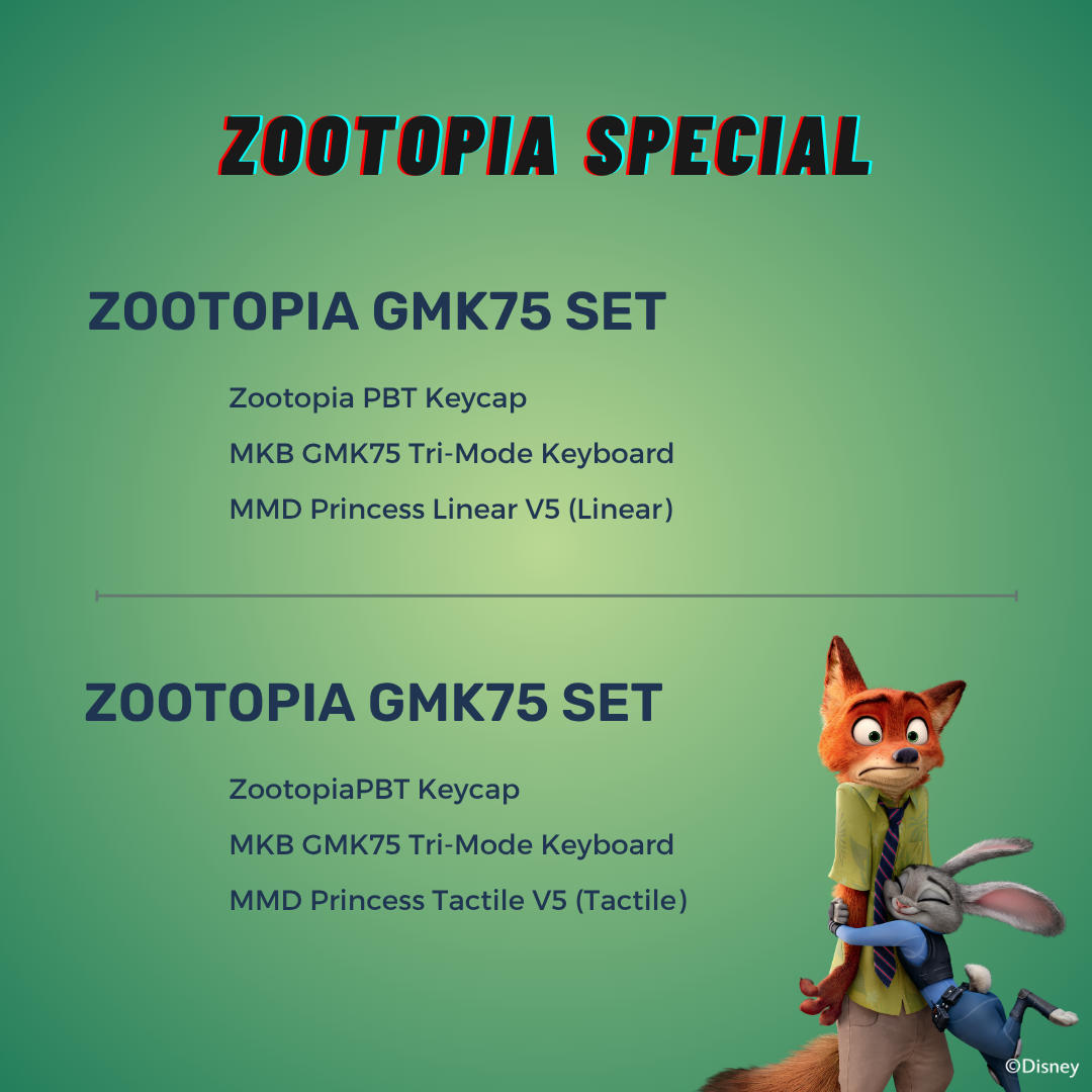 MKB Disney Zootopia GMK75