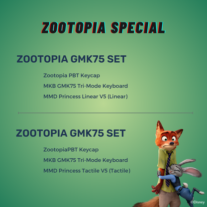 MKB Disney Zootopia GMK75
