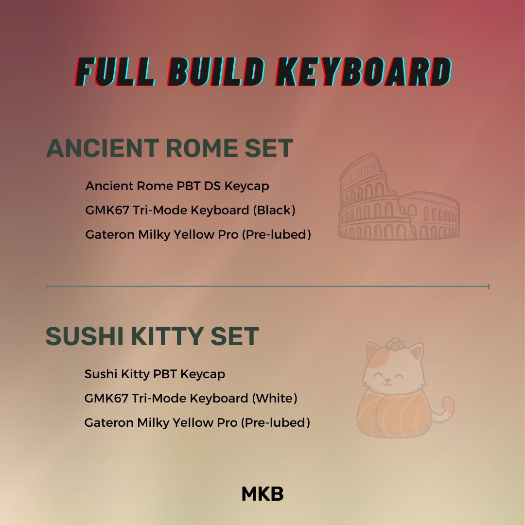 GMK67 Sushi Kitty (Full Build)