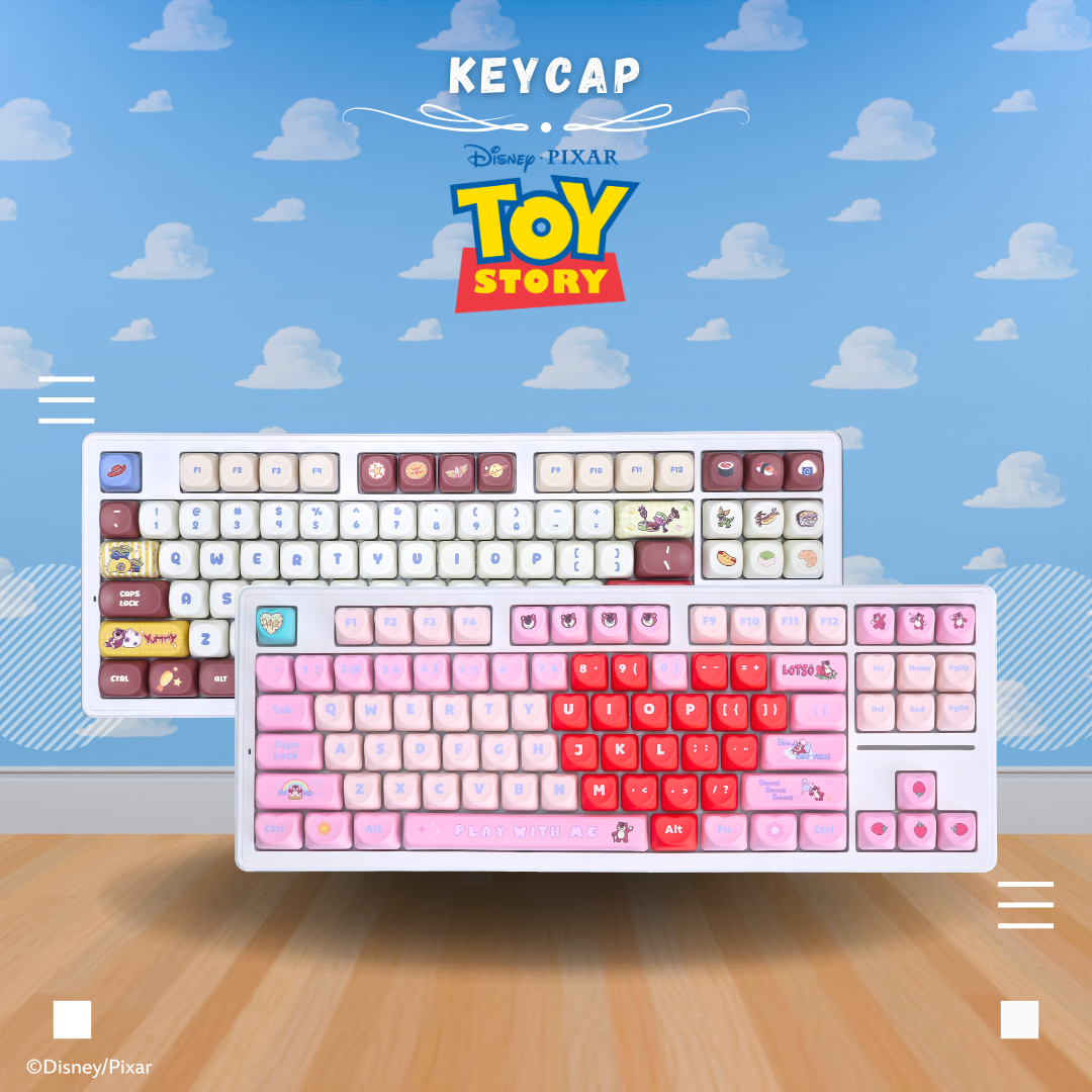 MKB Toy Story Keycap Set - Lotso & Toys Food Tour
