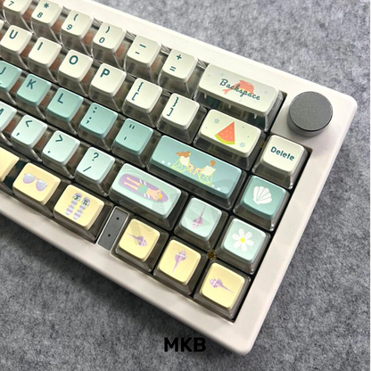 Summer PBT Keycap Set