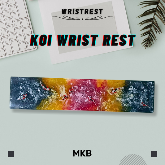 Koi Resin Wrist Rest