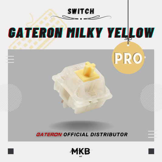 Gateron Milky Yellow PRO