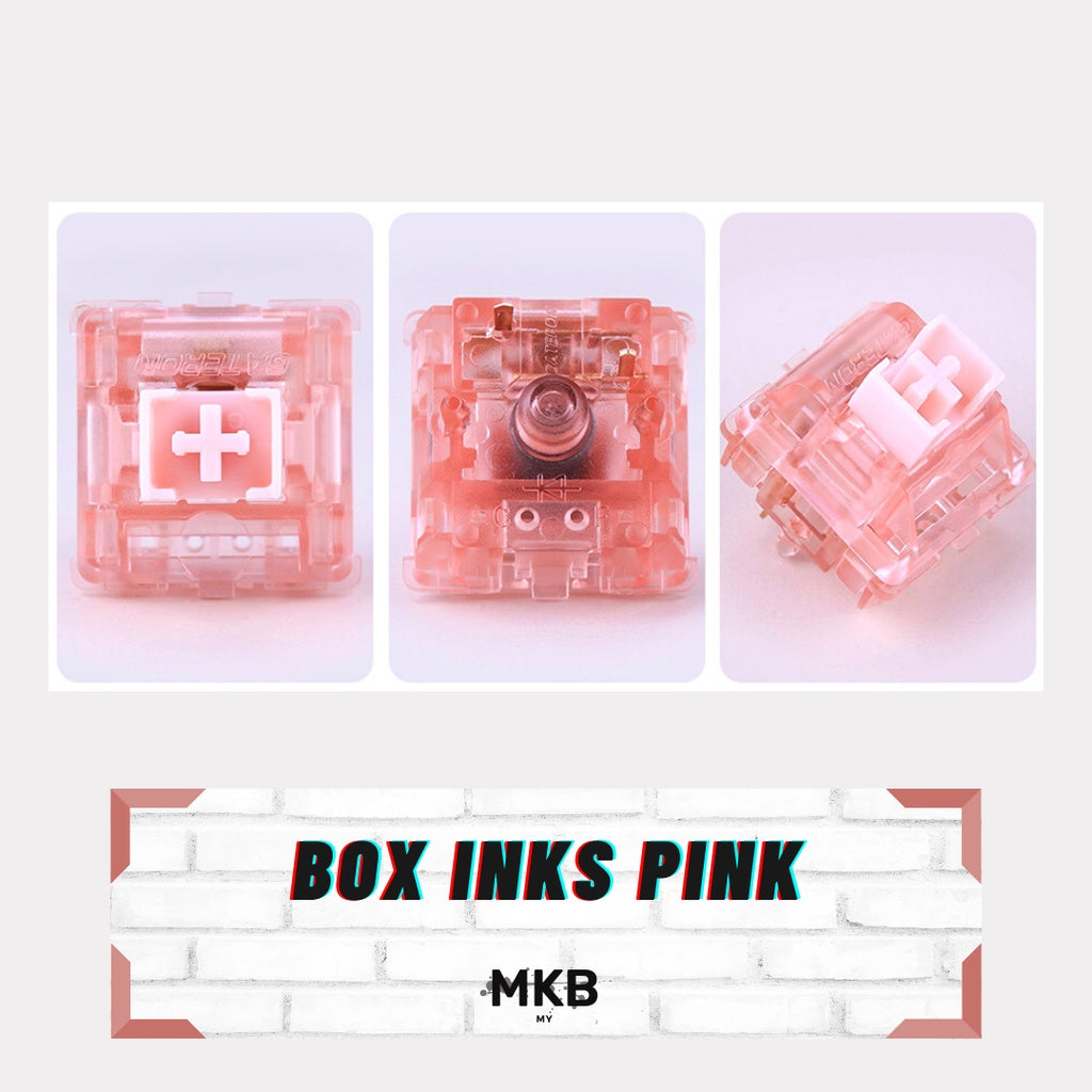 Gateron Box Inks Pink
