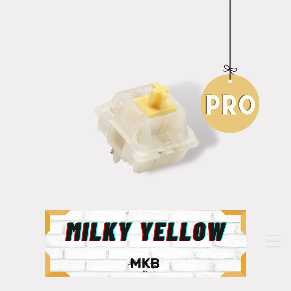 Gateron Milky Yellow PRO