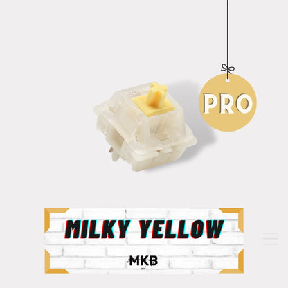 Gateron Milky Yellow PRO