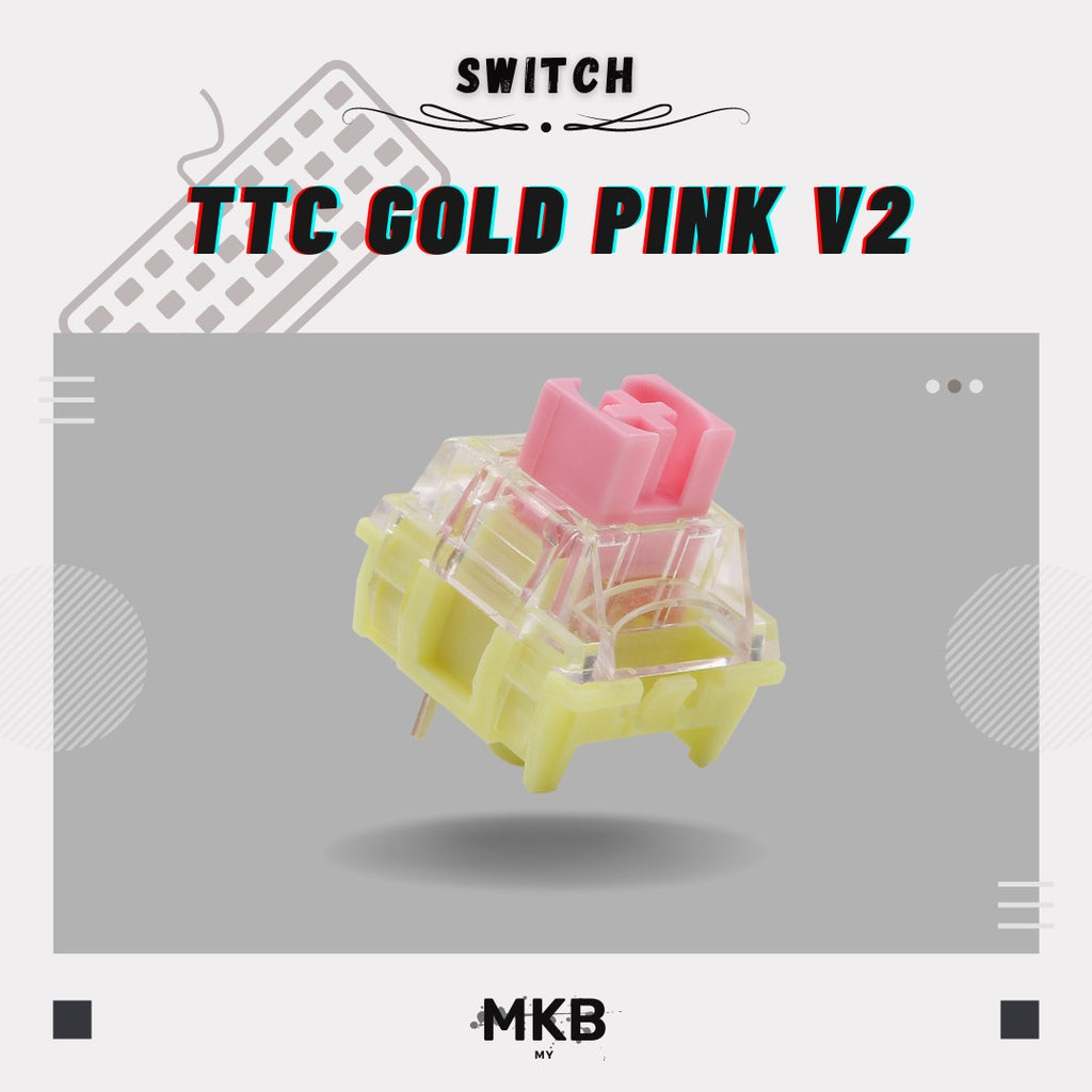 TTC Gold Pink V1 & V2