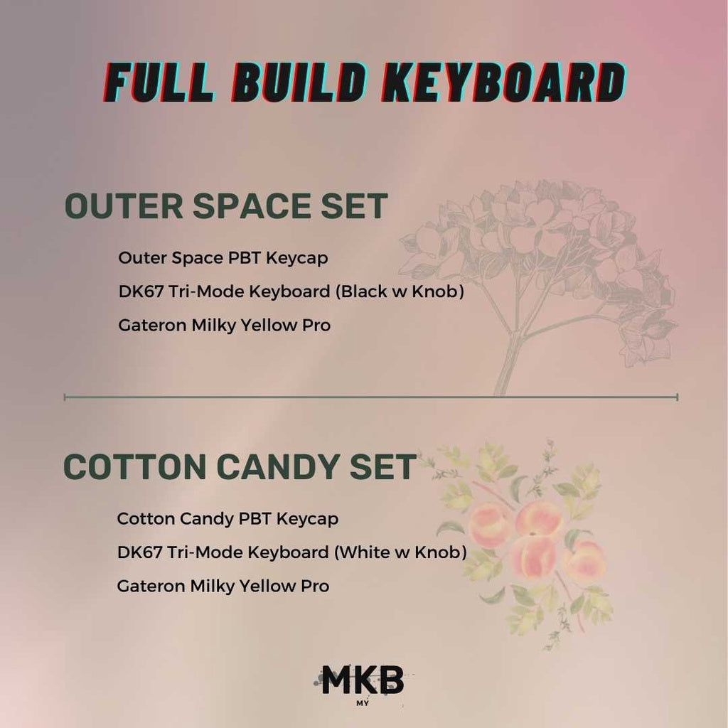 DK67 V3 Pro Cotton Candy (Full Build)