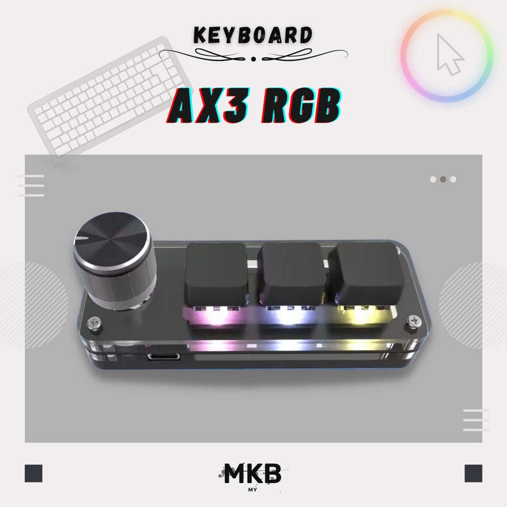 AX3 Macropad with RGB