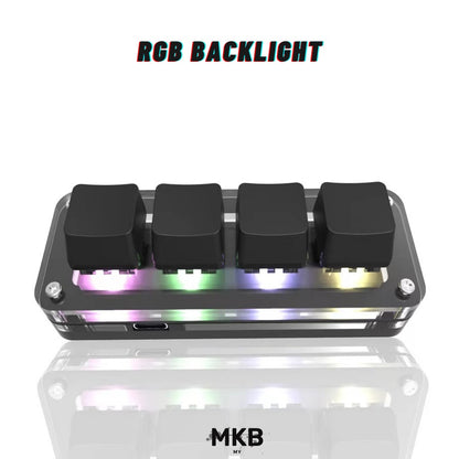 AX macropad with RGB Backlight