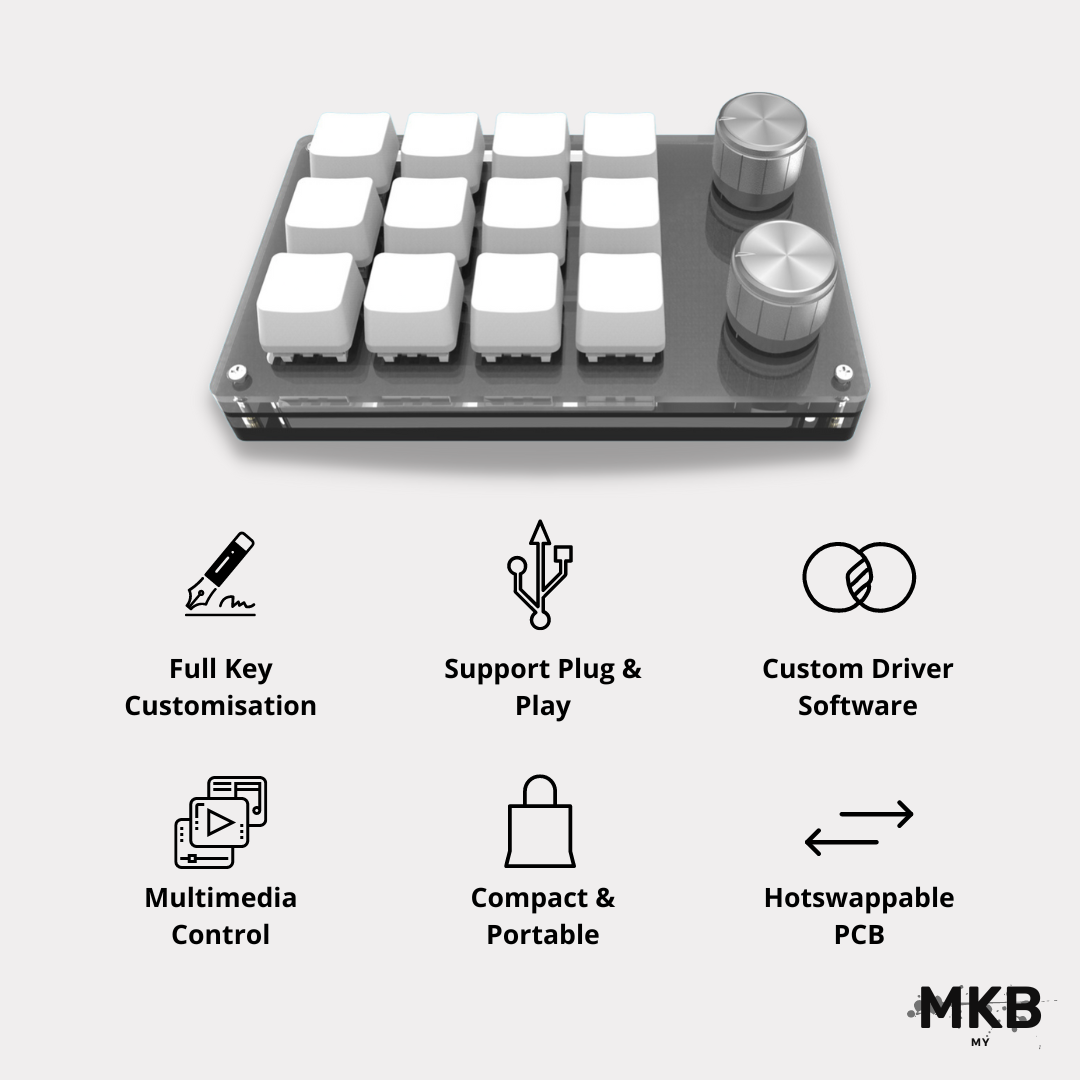 AX12 Hot swappable and Full Key Customization