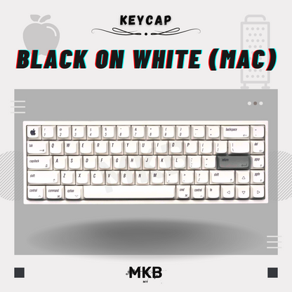 Black on White Mac